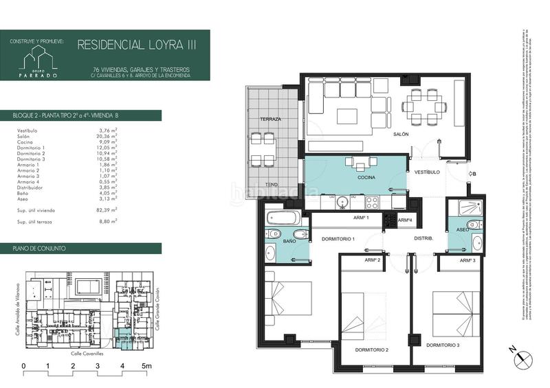 Foto a529a3b7-4806-4c5c-b9f2-64236676e8b9. Appartement 82m<sup>2</sup> dans calle cavanilles 6 dans Aranzana Arroyo de la Encomienda