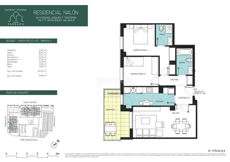 Foto 6fa496d6-dccf-49bf-9eb4-9ec7e4502cc9. Flat 64m<sup>2</sup> with heating parking pool in Delicias Valladolid
