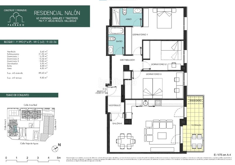 Foto 4b9e48fa-7284-4bbb-be4c-559960323ac7. Piso 90m<sup>2</sup> en Delicias Valladolid