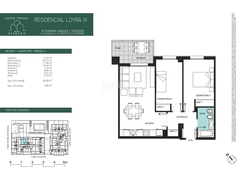 Foto a9d597f8-6d48-4aa9-a5d2-32efd0d6c949. Appartement 56m<sup>2</sup> dans calle cavanilles 6 dans Aranzana Arroyo de la Encomienda