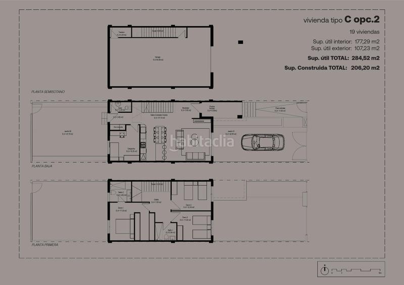 Foto 4fc423db-e9e9-4ae3-b8cb-793f204c9726. Casa adosada 206m<sup>2</sup> en calle sup ppr-17 aigues vives 7a en Alzira