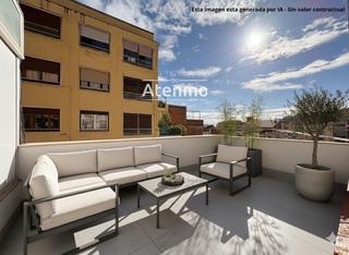 Pis  Sardenya. Vivienda esquinera, toda exterior, con 94 m y una terraza de 25