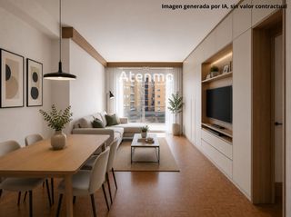 Flat  Meridiana. Meridiana  sagrera piso de 87 m con salón de 22 m y balcón