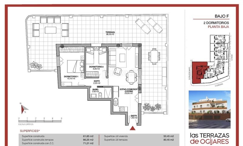 Foto c9628ded-7162-4086-a5b1-bcf4b2a1b685. Planta baixa amb aparcament a Ogíjares