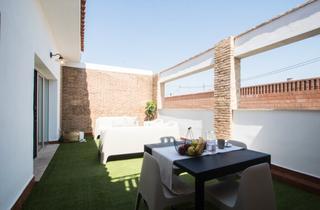 Rent Penthouse  Carrer de vidal de blanes. Lujoso y moderno atico en alquiler temporal situado en el marine