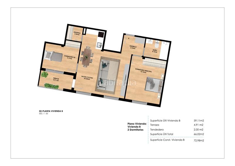 Foto 59b14185-02ef-494f-a692-addbc35d931b. Appartamento 72m<sup>2</sup> in travesía eladia baylina 13 in Centro Ponferrada