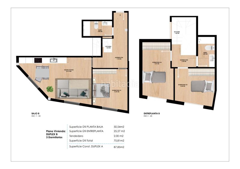 Foto e46cd041-a8d1-4ca3-8cf2-3347edb0391f. Zweistöckige wohnung 85m<sup>2</sup> in travesía eladia baylina 13 in Ponferrada