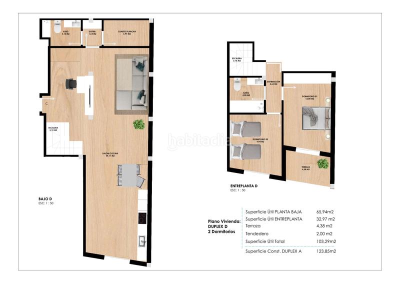 Foto 812cf4c7-fb71-47bd-9e25-d3d9718e7c41. Zweistöckige wohnung 113m<sup>2</sup> in travesía eladia baylina 13 in Ponferrada