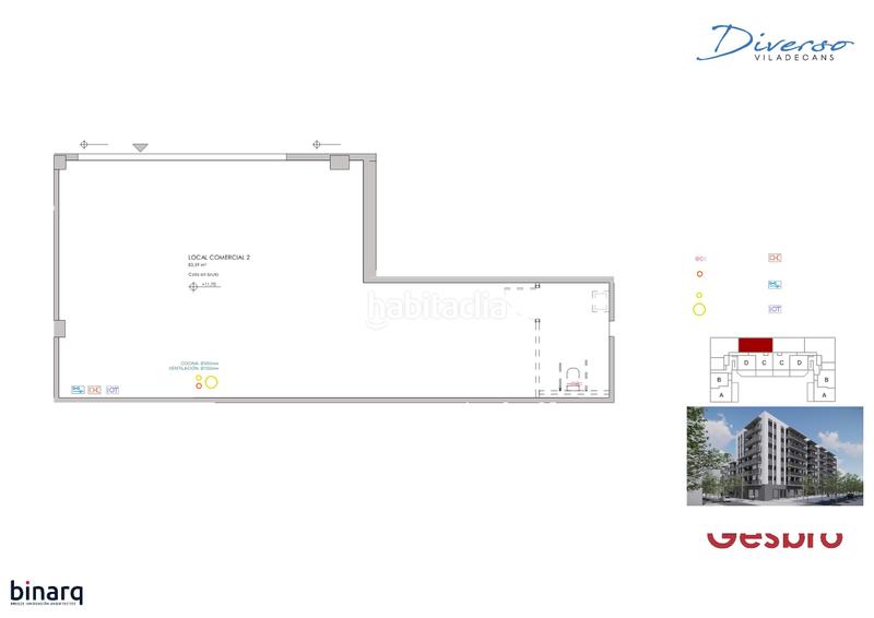 Foto 94451441-512b-4f0b-8d71-60a7cabae446. Local commercial 92m<sup>2</sup> dans Torre-roja-Campreciós Viladecans