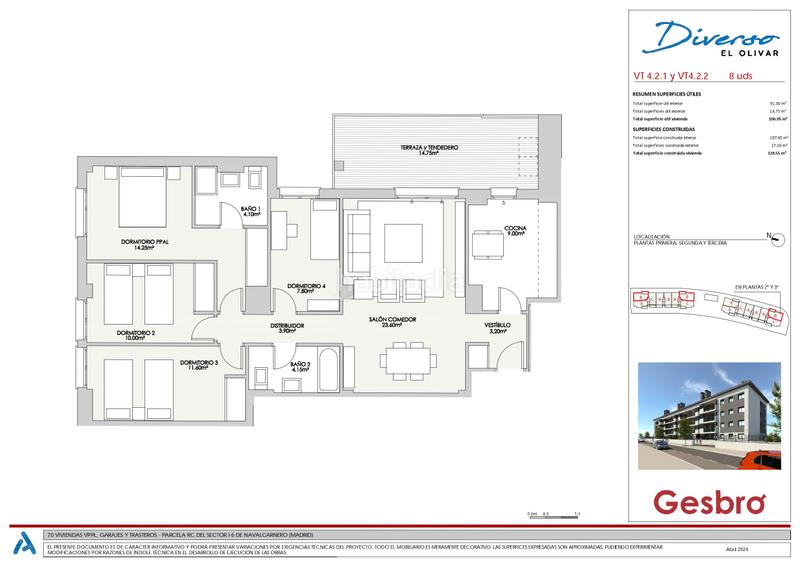 Foto 289c892a-dde8-4cd4-b1b6-de1a29a8f1d8. Piso 124m<sup>2</sup> en El Pijorro Navalcarnero