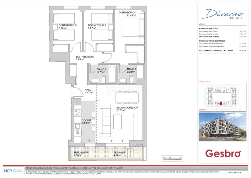 Foto 2612970e-a956-40a6-92c5-ece332491c53. Piso 180m<sup>2</sup> en Los Molinos Getafe