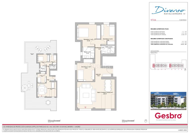 Foto 72bae600-4849-4760-b83c-38ccaf3b921d. Penthouse 248m<sup>2</sup> with pool in La Dehesa - El Pinar Navalcarnero