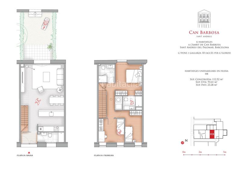 Foto ae791afa-ee08-4c04-b0df-f6c3b454920e. Casa a schiera 115m<sup>2</sup> in carrer de pons i gallarza 10 in Barcelona