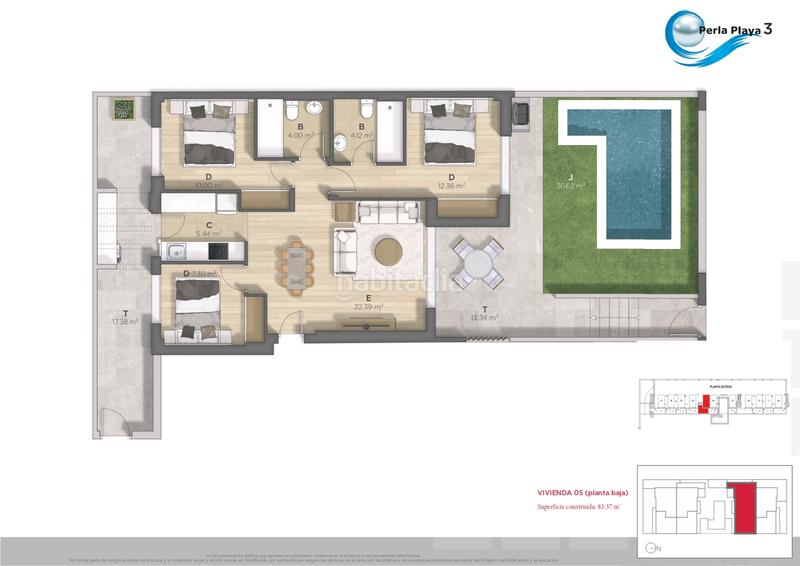 Foto 23e7b4bd-95e4-4d5b-ad55-4793fdd8554e. Haus mit heizung parking pool in El Alamillo Mazarrón