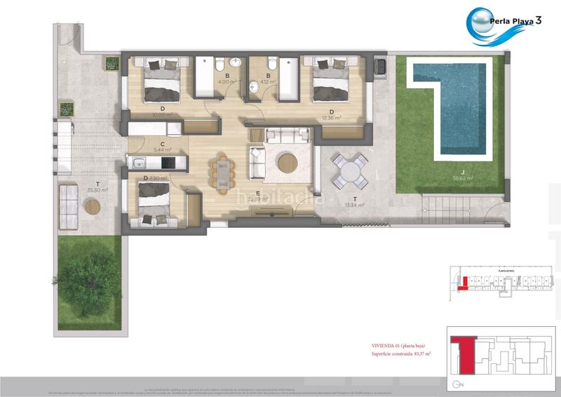 Foto 91be1ca8-056f-410f-851d-d3774b6aa5bf. Haus mit heizung parking pool in El Alamillo Mazarrón