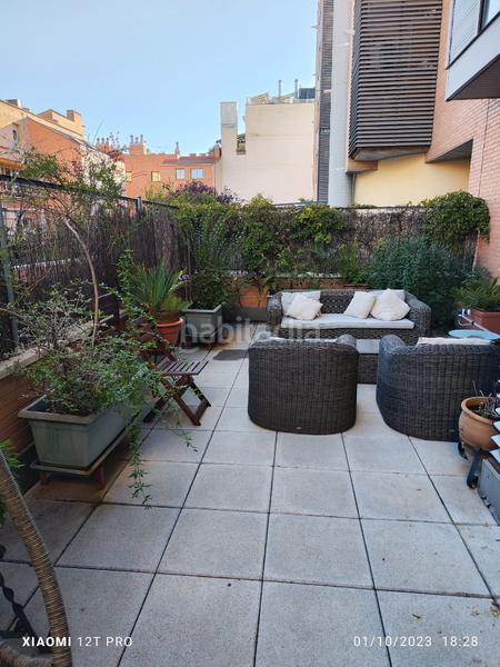 Foto e3da2e18-465d-460c-9128-71d206e8d89f. Planta baja estupendo piso con gran terraza en Guindalera Madrid