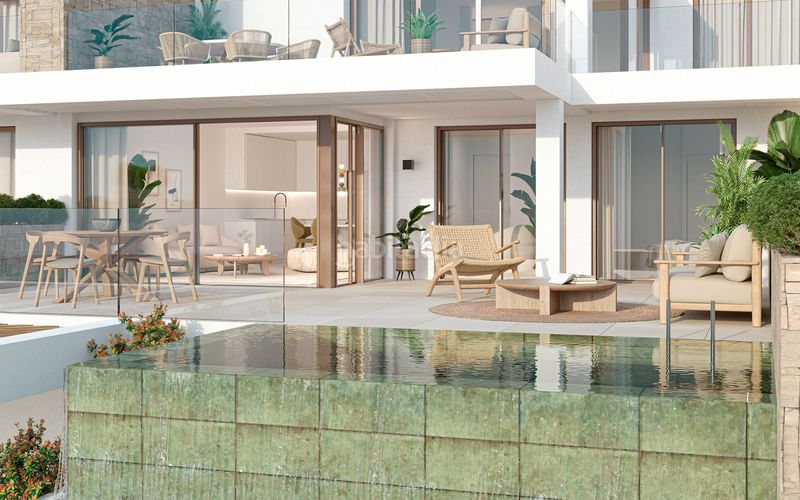 Foto c8e9cce6-b340-48a9-9499-98baf82ca317. Planta baixa amb aparcament piscina a la cala Mijas Mijas
