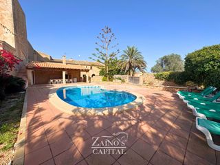 Masia a Santanyí Poble. Casa mallorquina con licencia turística para 10 plazas en santan