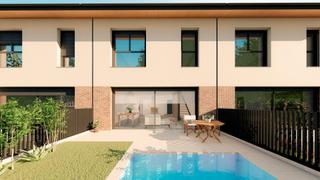 Casa adossada  Carrer del fang 10. Obra nueva sant julià de vilatorta