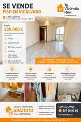 Pis  Lago iseo. Piso en venta en vicálvaro madrid  luminoso  ascensor  ideal par