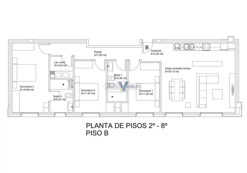 Foto 7d687c5c-c6b7-4609-9236-418e2283c0ad. Flat with heating parking in Barbadás