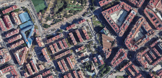 Pis a Marxalenes. Inmueble sin posesion y sin acceso al interior.