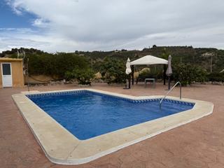 Mas  Diseminado almayate alto. Finca con piscina, 3.471 m² , aguacates y vistas al mar en almay