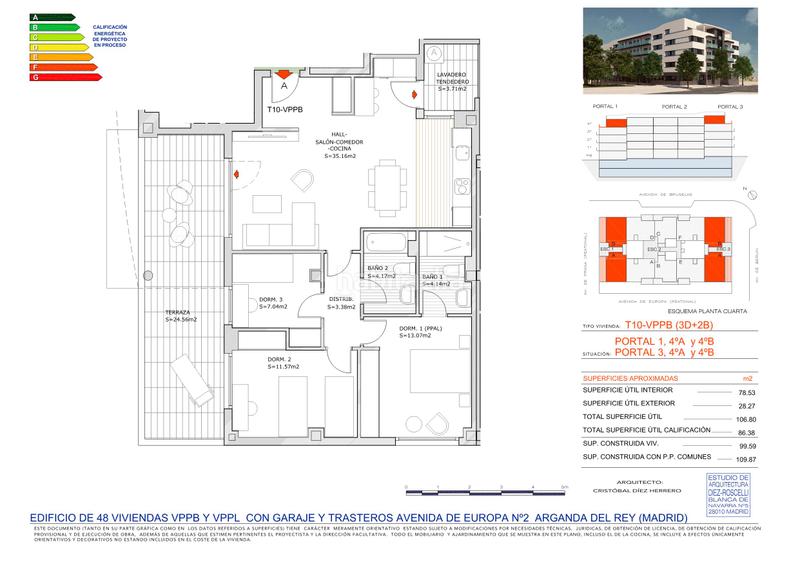 Foto a6972cfc-c0ad-4625-aeb5-4dc27833352b. Appartement 109m<sup>2</sup> dans avenida de europa 2 dans Centro Arganda del Rey