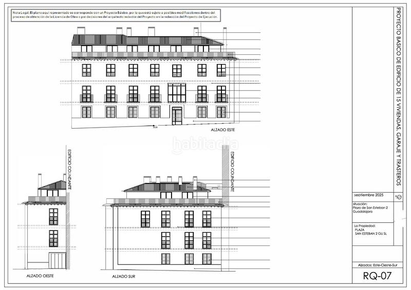 Foto 27ca47fc-b9a4-48c3-bdb3-d31ce25372e2. Etagenwohnung 74m<sup>2</sup> mit heizung parking in Casco Histórico Guadalajara