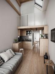 Loft in Baix Guinardó. Loft dúplex con precio irrepetible en ubicación excelente.