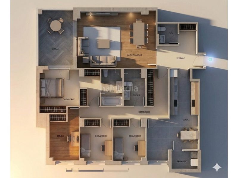 Foto f98e4a1d-ae37-4ef2-8e97-010ceaad8d99. Pis amb aparcament piscina a Montecarmelo Madrid