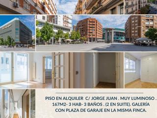 Alquiler Piso en Calle jorge juan 83. Exclusivo piso en alquiler en pleno barrio de salamanca