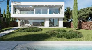 Chalet à Sol de Mallorca. Moderna villa con vistas al mar en venta en sol de mallorca