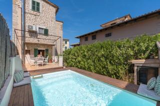 Maison jumelée à Sóller. Encantadora casa de pueblo con piscina en venta en soller, mallo