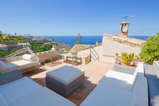 Attique à Banyalbufar. Apartamento dúplex con vistas al mar en venta en banyalbufar, ma