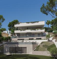 Xalet a Costa d´en Blanes. Villa en construcción con vistas al mar en venta en costa den bl