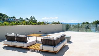 Xalet a Costa d´en Blanes. Villa en construcción con vistas al mar en venta en costa den bl