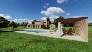 Masia a Felanitx Poble. Nueva finca rústica en venta con piscina y vistas panorámicas en