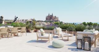 Appartement à Es Jonquet. Exclusiva vivienda a estrenar con vistas a la bahía y la catedra