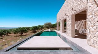 Country house in Sant Joan. Exclusiva finca rústica de nueva construcción en venta el centro