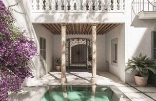 Planta baixa a El Sindicat. Elegante planta baja en el centro histórico de palma