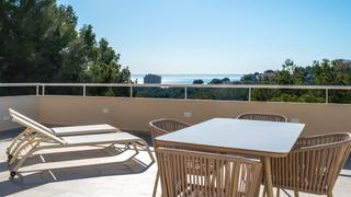 tic a Cas Catal-Illetes. Magnfico tico dplex con vistas al mar junto al golf de bendin