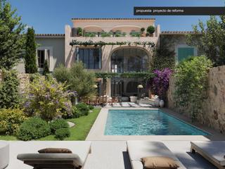 Casale in Santa María del Camí. Casa de pueblo con proyecto de reforma en santa maria del camí