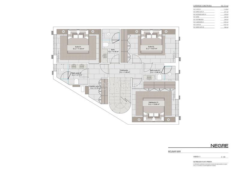 Foto 731bfb6d-ea74-4938-974e-667462d7ca5b. Casa 162m<sup>2</sup> amb calefacció aparcament piscina a Es Portixol-Es Molinar Palma de Mallorca
