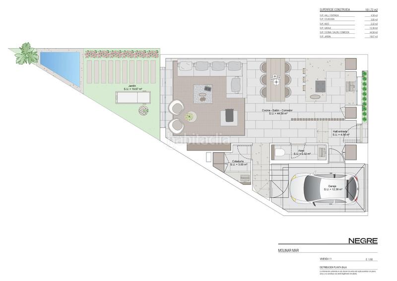 Foto b06cea62-0a29-4653-8a87-f6fe45831822. Maison 162m<sup>2</sup> avec chauffage parking piscine dans Es Portixol-Es Molinar Palma de Mallorca