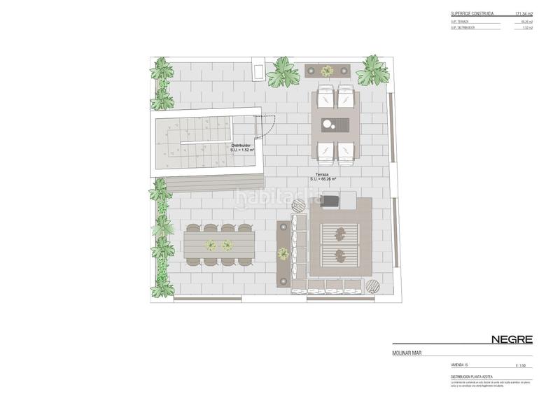 Foto 3cd96d66-bb2f-4202-bdcb-997fc2a8afb4. Haus 171m<sup>2</sup> mit heizung parking pool in Es Portixol-Es Molinar Palma de Mallorca