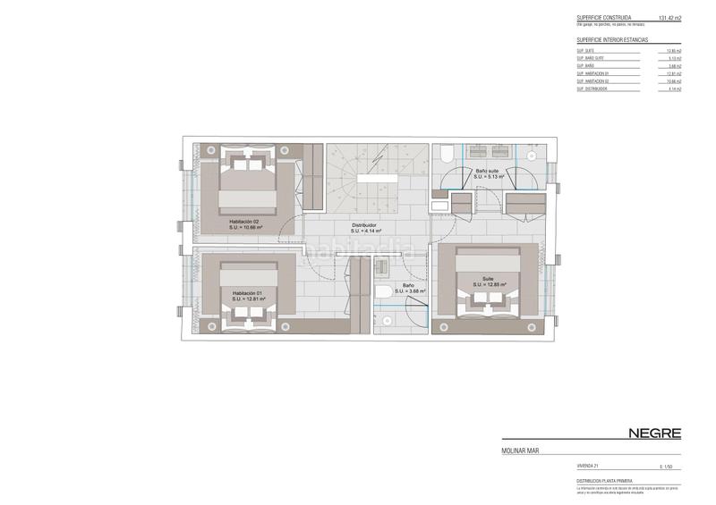 Foto ae4ac5e4-959d-4b5f-9513-a6ccc3713896. Haus 131m<sup>2</sup> mit heizung parking pool in Es Portixol-Es Molinar Palma de Mallorca