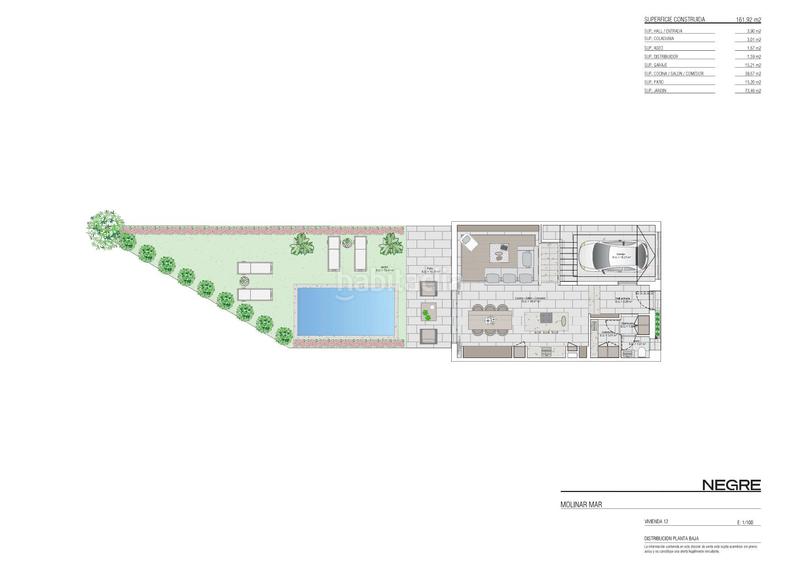 Foto 5f51390a-02c8-4bea-883f-8588c583b4ec. Casa 177m<sup>2</sup> amb calefacció aparcament piscina a Es Portixol-Es Molinar Palma de Mallorca