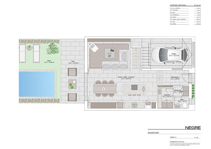 Foto 1c0176ec-7818-402f-a170-fee55ec01267. House 177m<sup>2</sup> with heating parking pool in Es Portixol-Es Molinar Palma de Mallorca