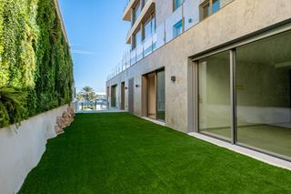 Rez-de-chaussée à Porto Pi. Magnífico apartamento con jardín, a estrenar, en venta en el pas